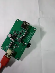 Bluetooth gateway power board powered over USB with dual USB-A outputs and electrolytic capacitors Bluetooth gateway power board powered over USB with dual USB-A outputs and electrolytic capacitors